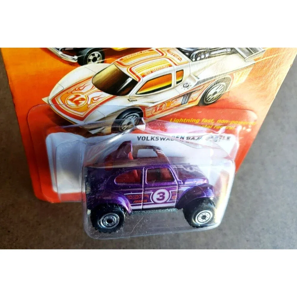 2011 Hot Wheels VOLKSWAGEN BAJA BEETLE The Hot Ones Series VW BUG Purple 1:64
